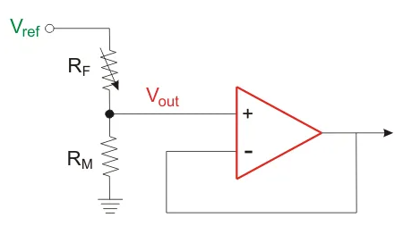 電阻式電壓傳感器電路圖 電阻式電壓傳感器電路圖