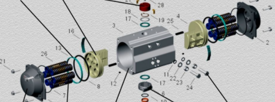 區分單作用和雙作用活塞密封件的壓力屏障功能(圖1)