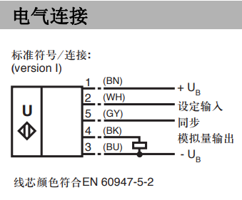 超聲波傳感器UB500-18GM75-I-V15(圖3) 超聲波傳感器UB500-18GM75-I-V15(圖3)