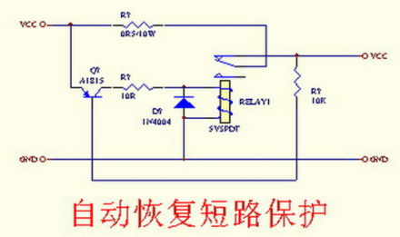 電氣設備控制電路中的短路、過流和過流保護電路特性(圖1)