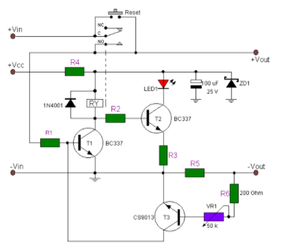 電氣設備控制電路中的短路、過流和過流保護電路特性(圖3)