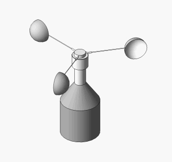 風(fēng)速測量與風(fēng)向測量傳感器的定義，最常用的風(fēng)速傳感器測量方法(圖1)