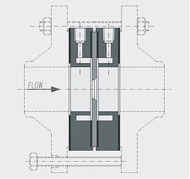 壓力傳感器流量計如何進行測量，壓力傳感器的體積流量計方程式(圖1)