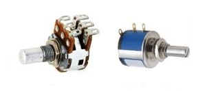 電位器主端子的電阻如何保持恒定，請簡述電位器的優缺點(圖1)