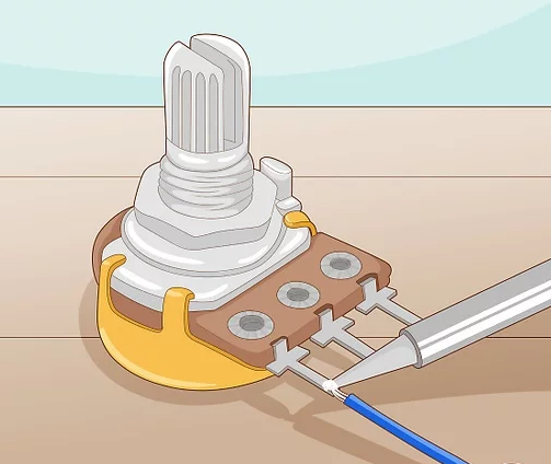 如何連接電位器,電位器焊接終端的接線流程?(二)(圖1) 如何連接電位器,電位器焊接終端的接線流程?(二)(圖1)