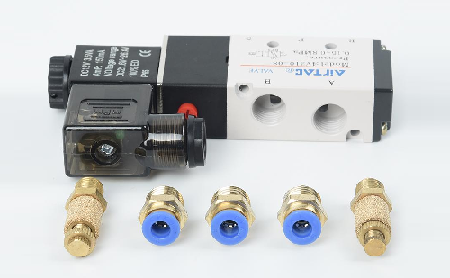 電磁閥控制氣動閥有多種形式，探討電磁閥控制氣動閥的優勢(圖1)