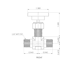 管式直角單向閥工作原理,一種高效流體控制解決方案